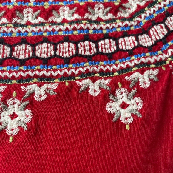 J. Jill Embroidered Style Knit Top - Picture 4 of 12